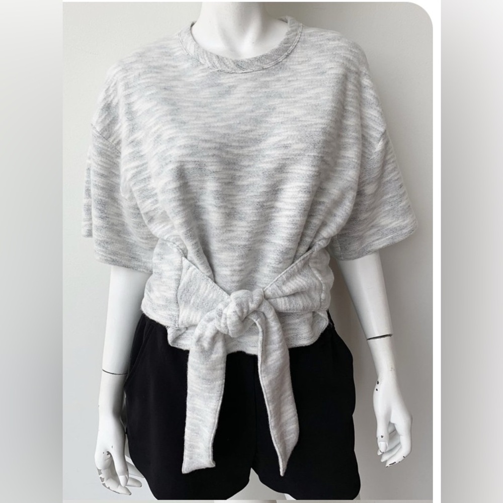 IRO Monochrome Textured Knit Top